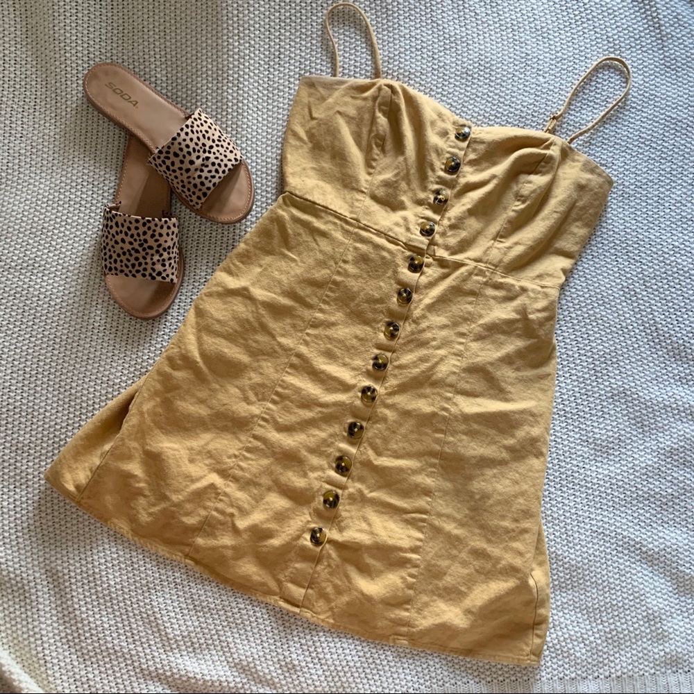 Cute gold dress